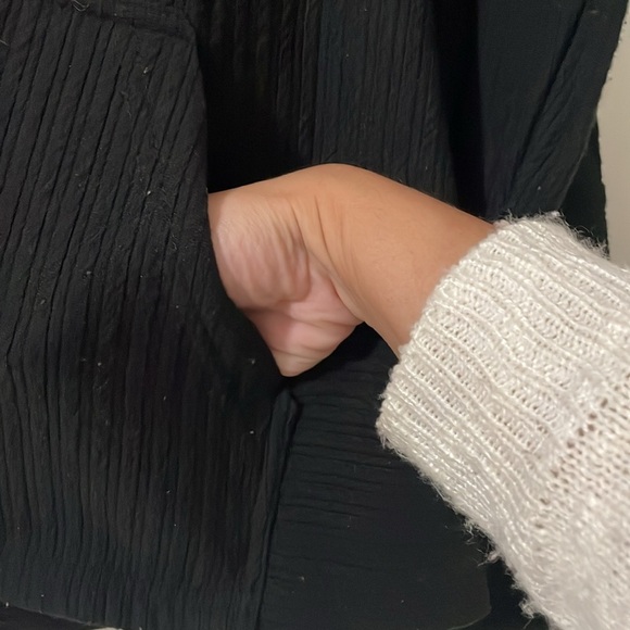 RBX Black Bomber Jacket with Zipper Closure Size M - Picture 5 of 5